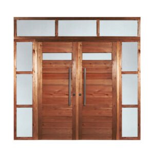 Puerta Mod 502 Doble Con Portada Superior Y Dos Laterales