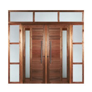 Puerta 500 Doble Premium Con Portada Y Dos Laterales